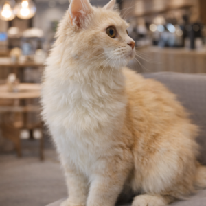 英國長毛貓（母）｜奶油色(已有家)